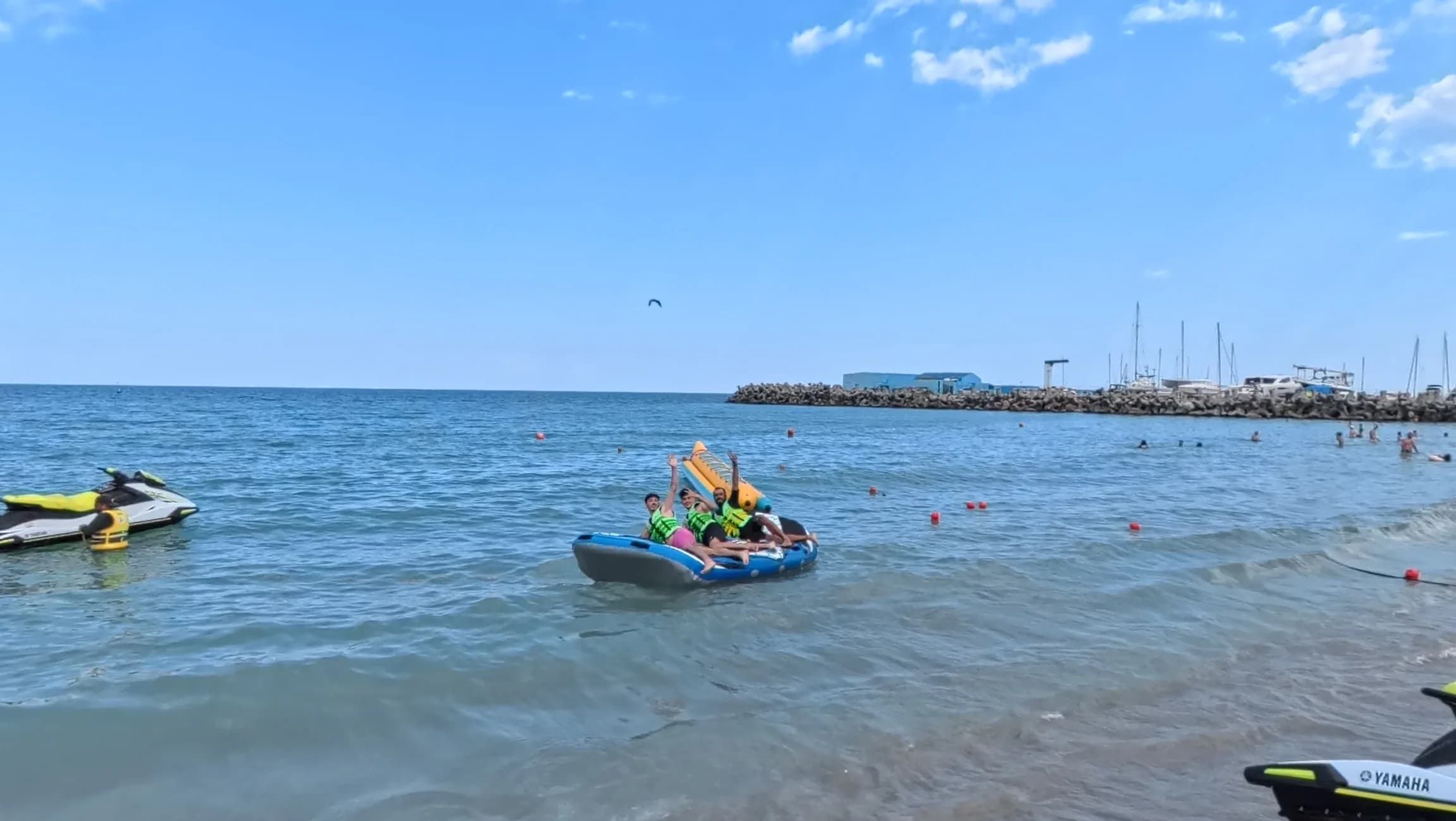 Canapea gonflabilă tractabilă la Pe-Val.ro Eforie Nord